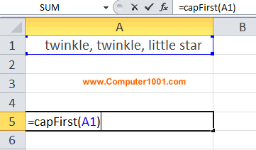 Cara gunakan function macro (UDF) di Excel