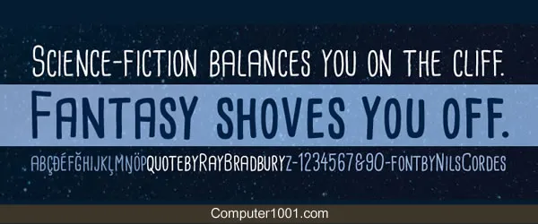 Font Tulisan Tangan Cardenio Modern