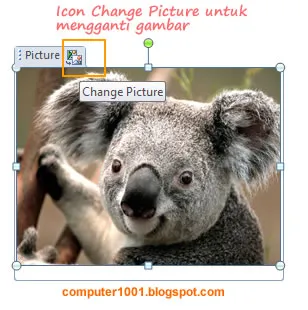 Change picture icon - Word