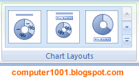 Doughnut Chart Excel Layout