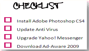 Checklist Bullet Word Checklist Bullet Word