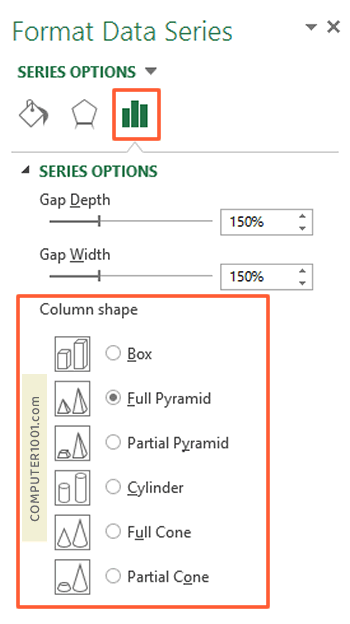 Column Shape Column Shape