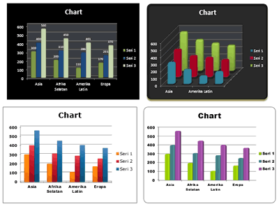 Template Diagram Kolom (Column Chart) Excel Template Diagram Kolom (Column Chart) Excel