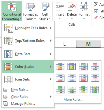 Conditional Formatting - Excel Conditional Formatting - Excel