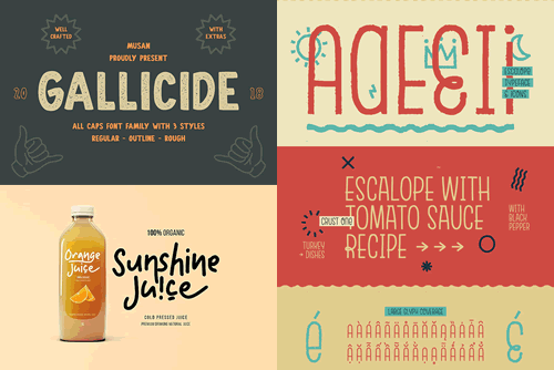 Contoh Font Display Contoh Font Display