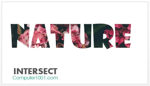 Contoh Merge Shapes Intersect PowerPoint 2013 Contoh Merge Shapes Intersect PowerPoint 2013