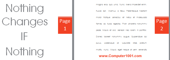 Membuat Nomor Halaman di Posisi Samping Membuat Nomor Halaman di Posisi Samping