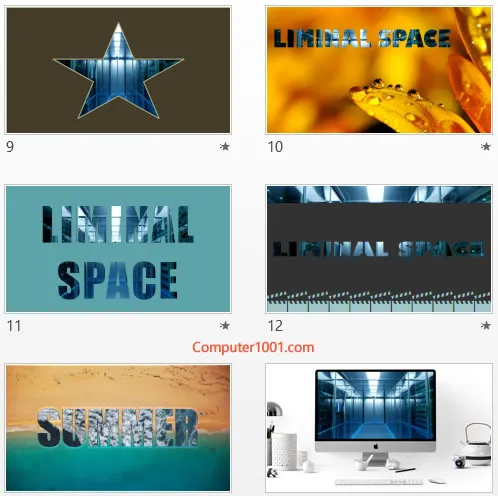 Contoh-Contoh Video dalam Teks dan Shape PowerPoint Contoh-Contoh Video dalam Teks dan Shape PowerPoint
