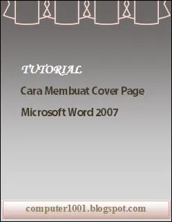 Cover Page di Word Cover Page di Word