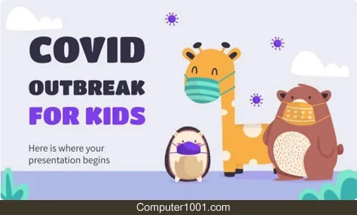Covid Outbreak for Kids Template
