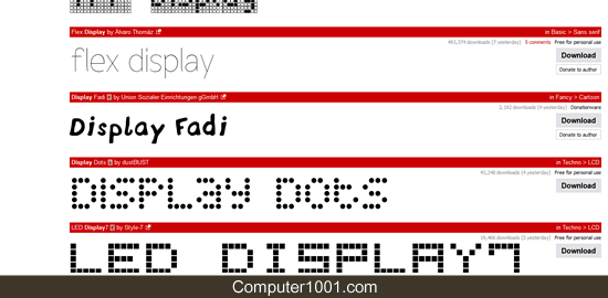Dafont Download Font Dekoratif di Dafont