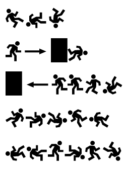 Dancefloor Exit - Dingbat Font Dancefloor Exit - Dingbat Font