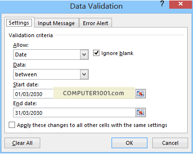 Validasi Data Tanggal Validasi Data Tanggal