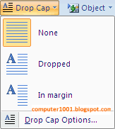 Drop Cap Drop Cap