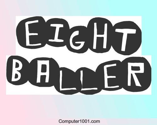 EightBaller Font