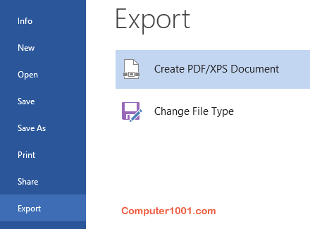 Export Export