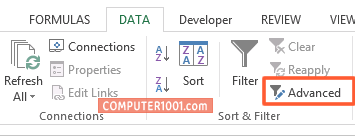 Filter - Advanced Filter - Advanced