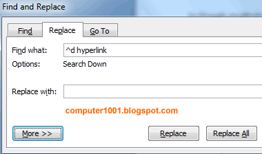 Find and Replace Word Find and Replace Word