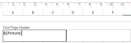 Header Excel Berbeda untuk Halaman Pertama (Page Layout View) Header Excel Berbeda untuk Halaman Pertama (Page Layout View)