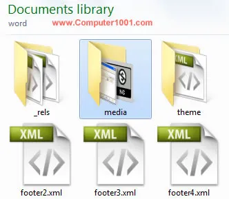 Folder media yang berisi gambar dari Word Folder media yang berisi gambar dari Word