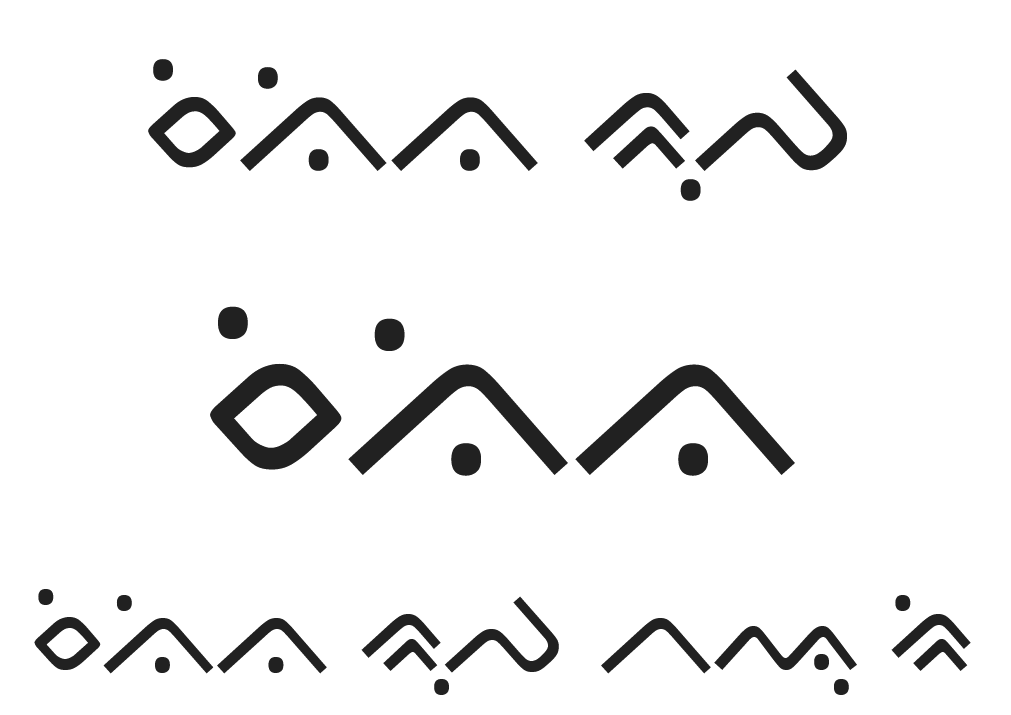 Font aksara Bugis Noto Sans Buginese