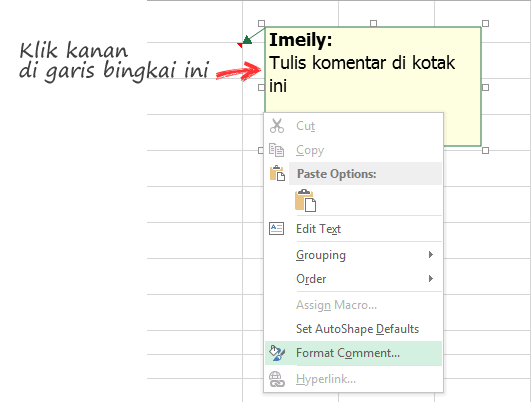 Pilih Format Comment Pilih Format Comment