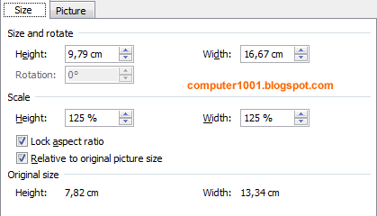 Format Picture Size Excel Format Picture Size Excel