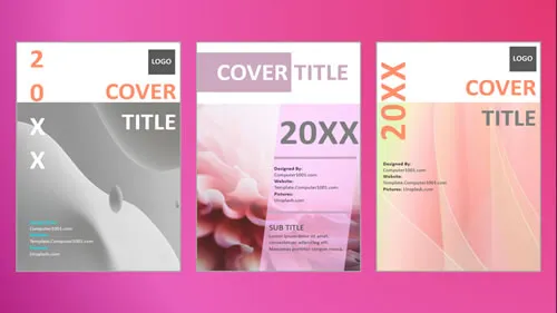 Contoh 3: Template Cover Laporan Word dan PowerPoint Contoh 3: Template Cover Laporan Word dan PowerPoint