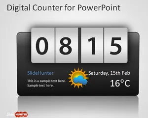 Free Counter PowerPoint Template Free Counter PowerPoint Template