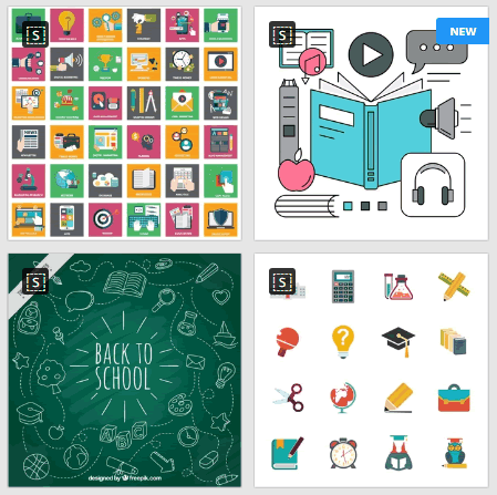 Education Icons Graphics