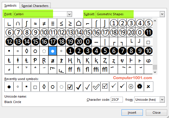 Galeri Simbol Galeri Simbol