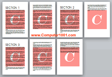 Watermark gambar muncul di semua section Watermark gambar muncul di semua section