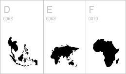 GeoBats - Dingbat Font GeoBats - Dingbat Font