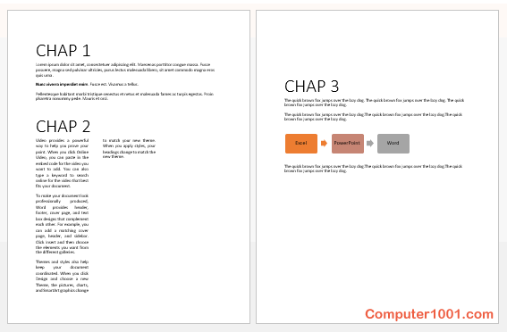 Hasil penggabungan ketiga dokumen