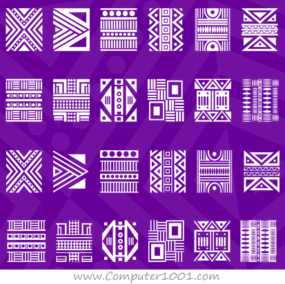 Haus Ethnik Dingbats Font Haus Ethnik Dingbats Font