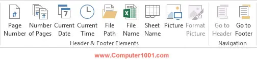Elemen Header Footer Excel Excel Elemen Header Footer Excel Excel