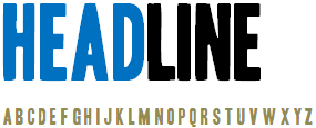 Headline - Font Headline - Font