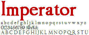 Imperator - Font Imperator - Font