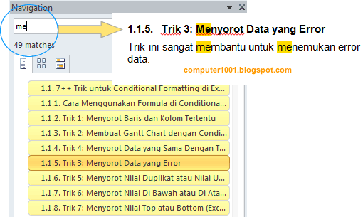 - MS Word 2010 - MS Word 2010