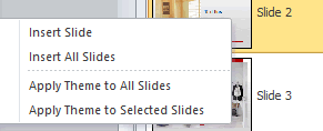 Pilih Insert All Slides Pilih Insert All Slides