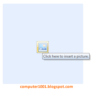 Insert Picture Icon - Word 2010