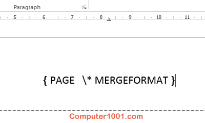 Kode field nomor halaman Kode field nomor halaman