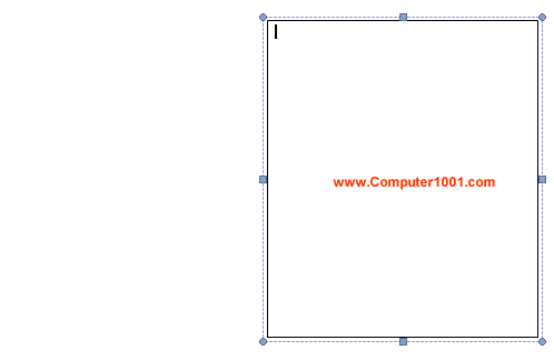 Text box pada halaman dokumen Text box pada halaman dokumen