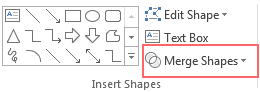 Merge Shapes PowerPoint 2013 Merge Shapes PowerPoint 2013