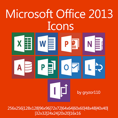 Microsoft Office 2013 Icons