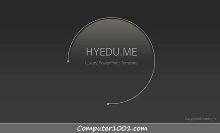 Moon PowerPoint Template