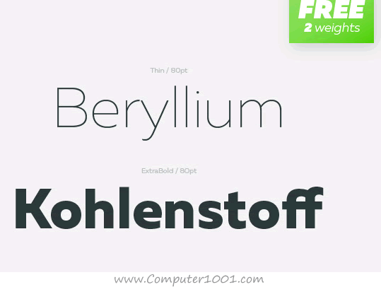 Muller Font Download font keren Muller