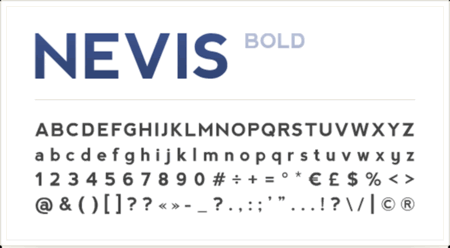 Nevis - Font Nevis - Font