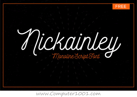 Nickainley Download font keren Nickainley
