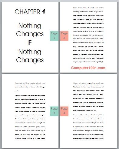 Membuat Nomor Halaman di Posisi Samping yang Berbeda untuk Halaman Ganjil dan Genap Membuat Nomor Halaman di Posisi Samping yang Berbeda untuk Halaman Ganjil dan Genap